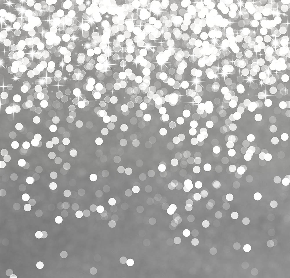 silver sparkles background